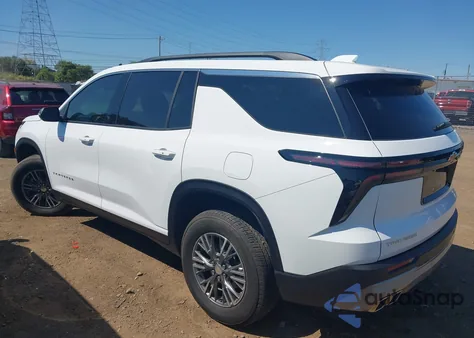 2025 Chevrolet Traverse Fwd Lt from USA, damaged, VIN 1GNERGRS5SJ269687